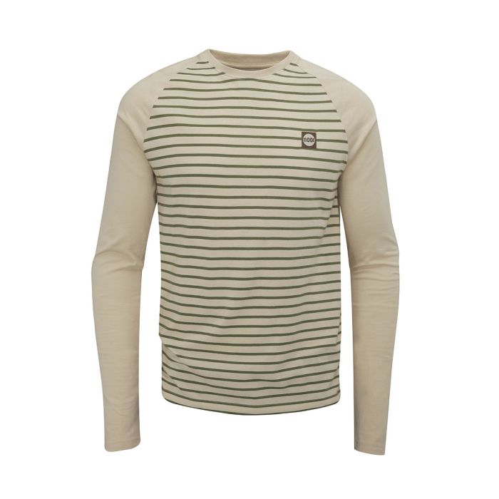 Moon Striped Long Sleeve Tech T-Shirt - Men's