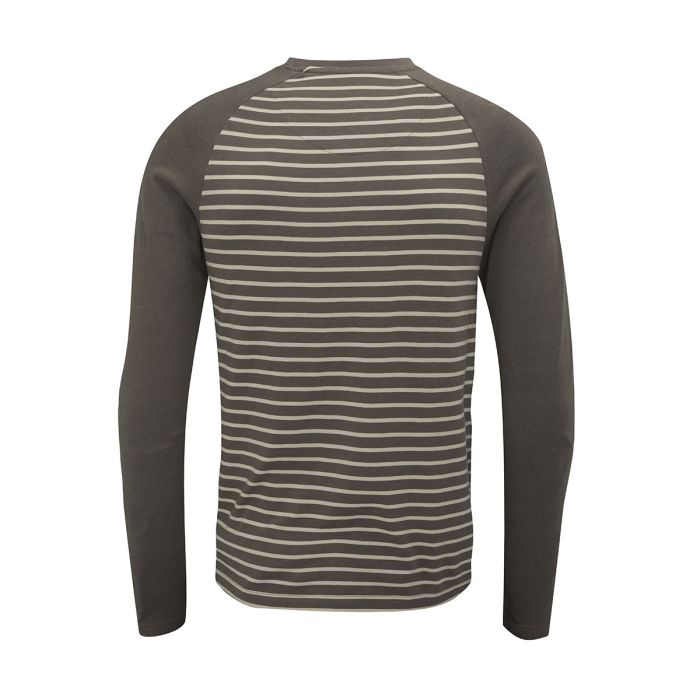 Moon Striped Long Sleeve Tech T-Shirt - Men's