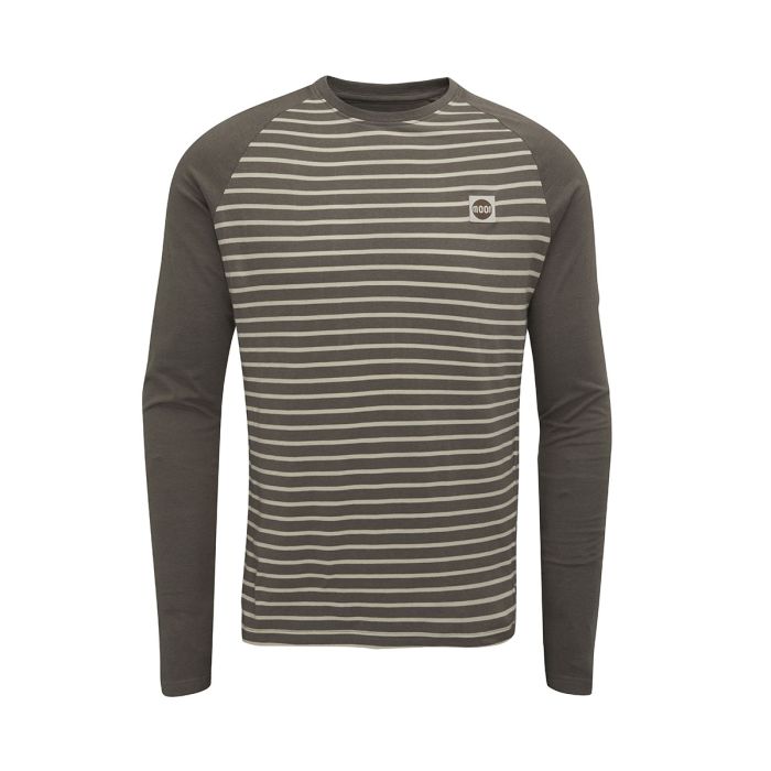 Moon Striped Long Sleeve Tech T-Shirt - Men's