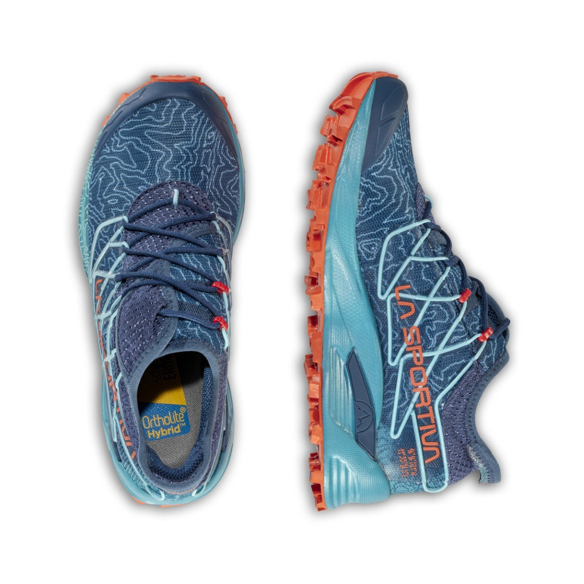 La Sportiva Mutant Womens Storm Blue Cherry instep