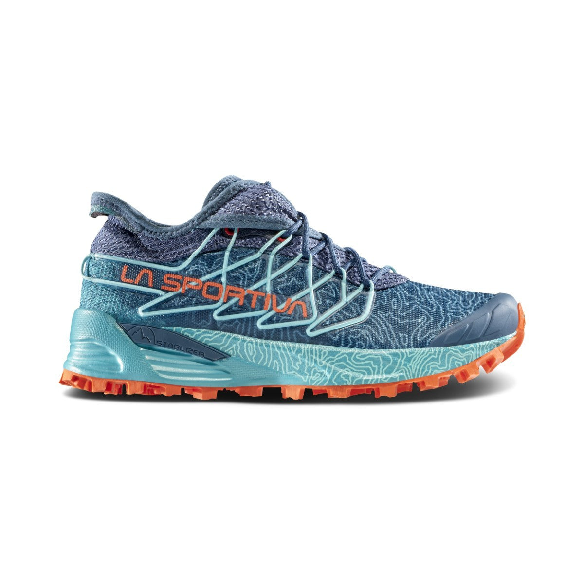 La Sportiva Mutant Womens Storm Blue Cherry outer