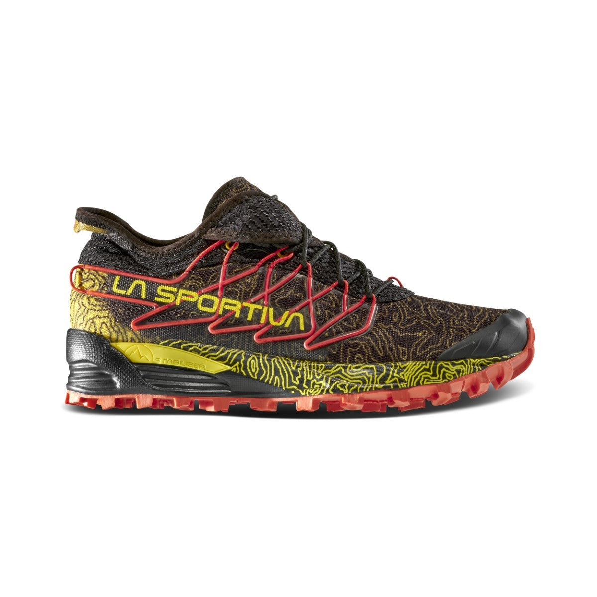 La Sportiva Mutant Black/Yellow 2023 outstep