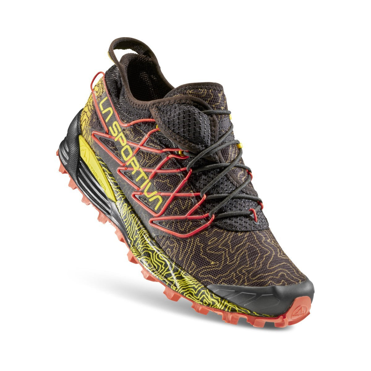 La Sportiva Mutant Black/Yellow 2023 action