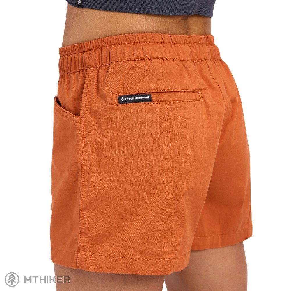Black Diamond W NOTION SHORTS SAMP S25	Medium	Saffron (Sample)