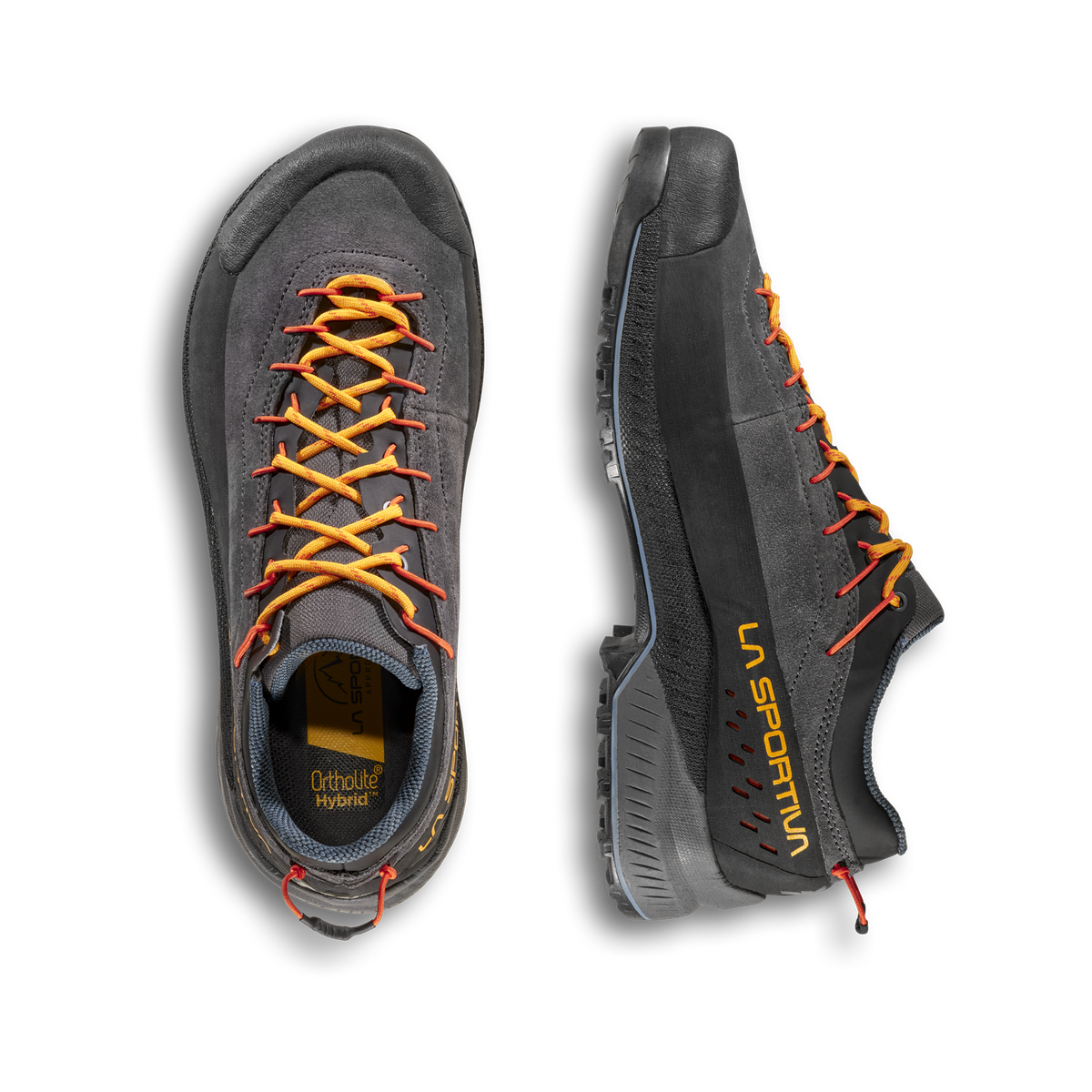 La Sportiva TX4 Evo - Mens approach shoes in carbon papaya colour