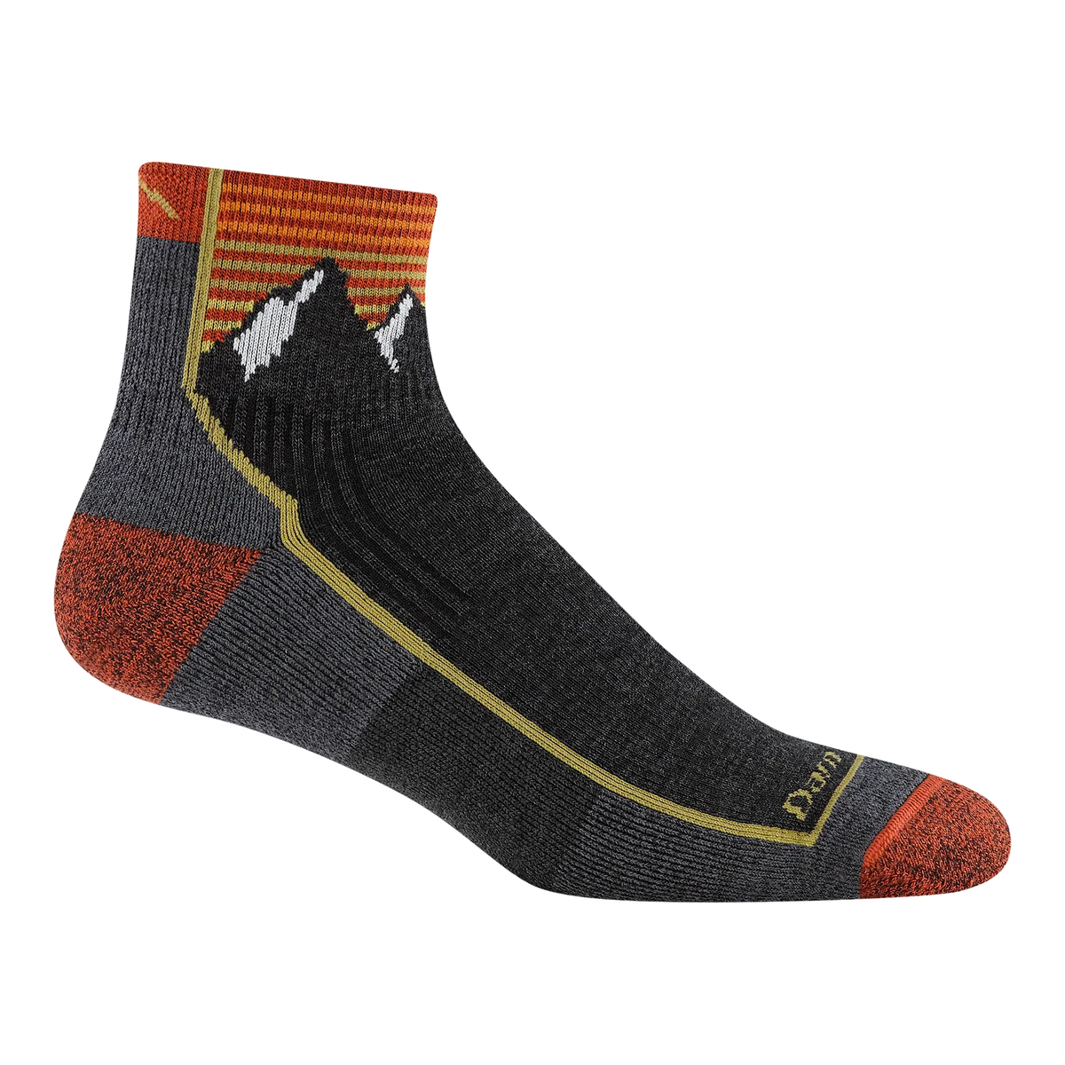 Darn Tough Mens Hiker Quarter Midweight Hiking Sock
