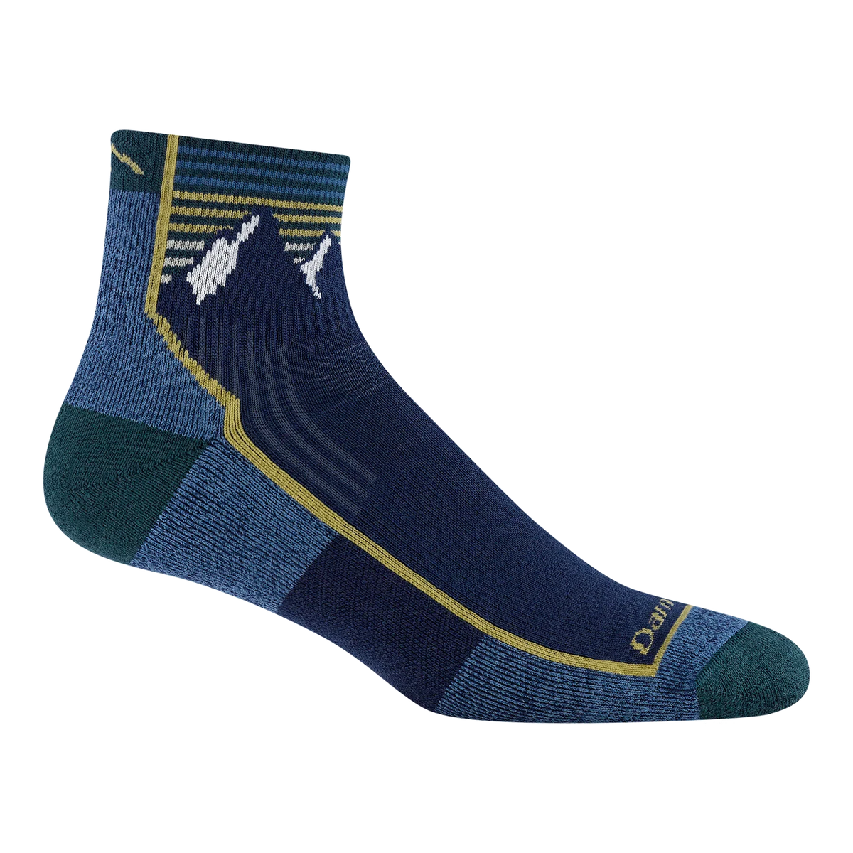 Darn Tough Mens Hiker Quarter Midweight Hiking Sock