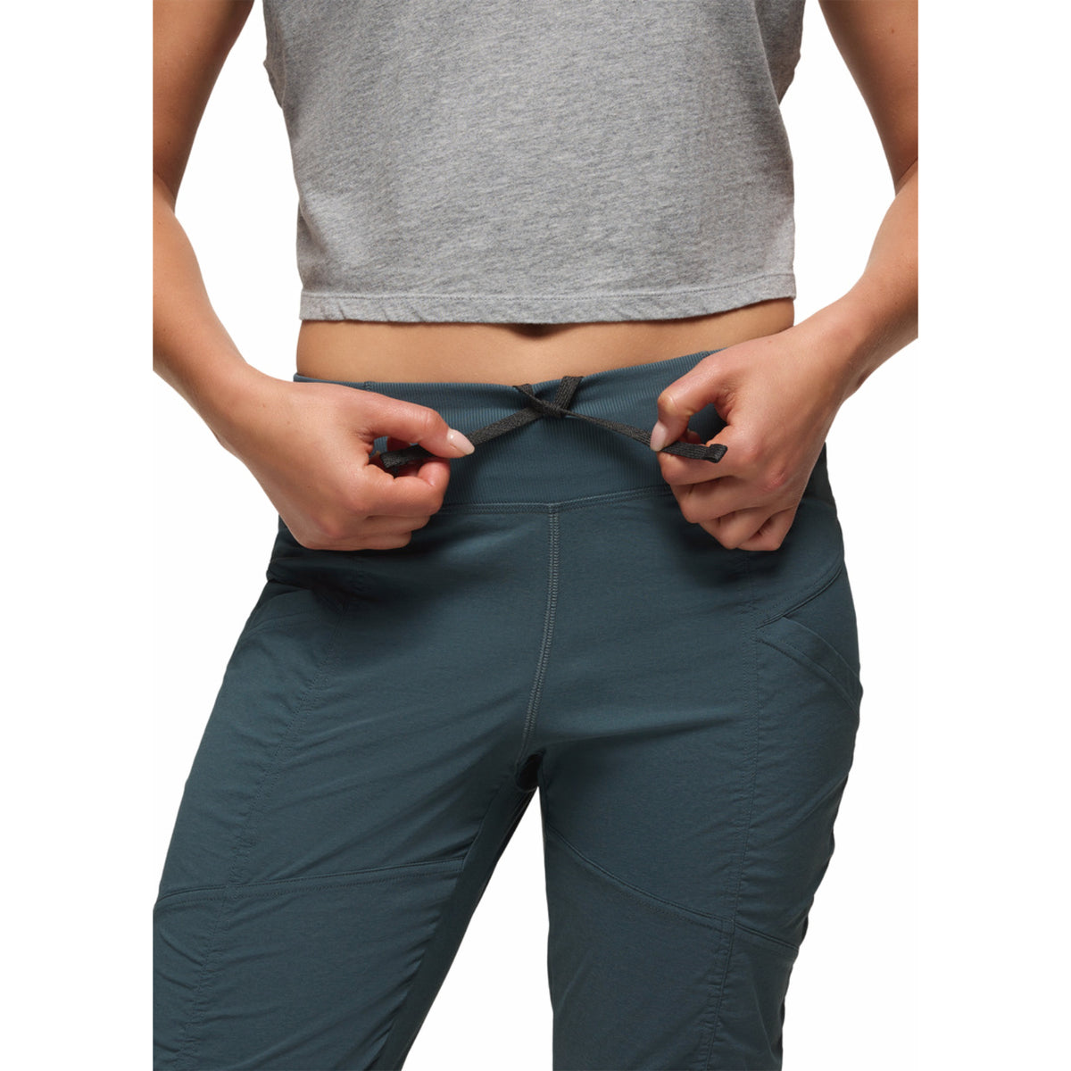 Prana Women's Koen Capri - Grey Blue - Small