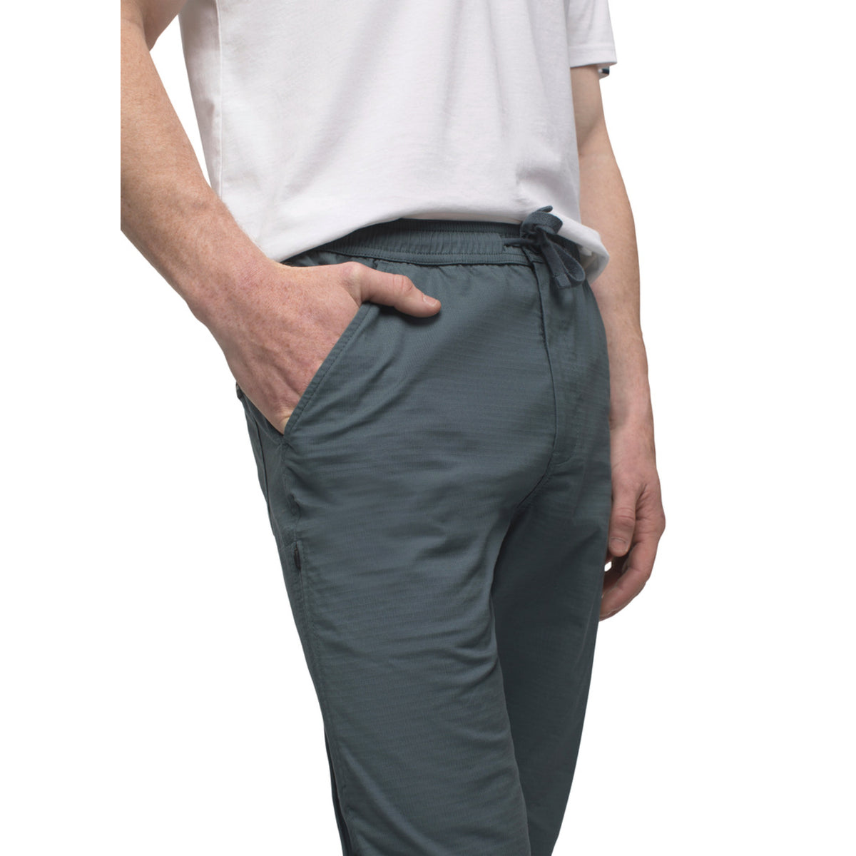 Prana Men's Double Peak E-Waist Pant - Grey Blue - Medium