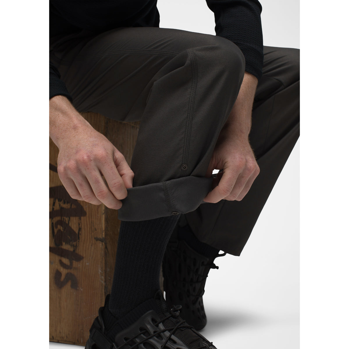 Prana Stretch Zion Pant II - Men's (Dark Iron)