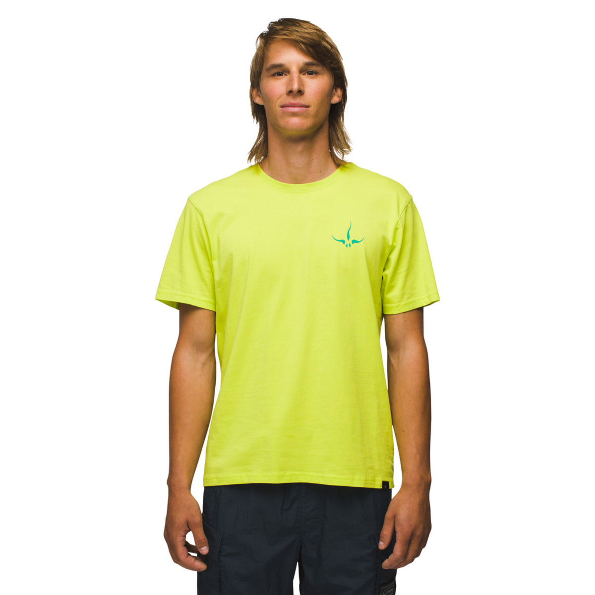 Prana Men's Heritage Graphic Ss Tee - Bright Lichen - Medium