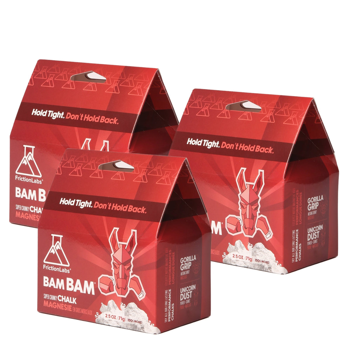 FrictionLabs Chalk 2.5oz (3-Pack) bam bam