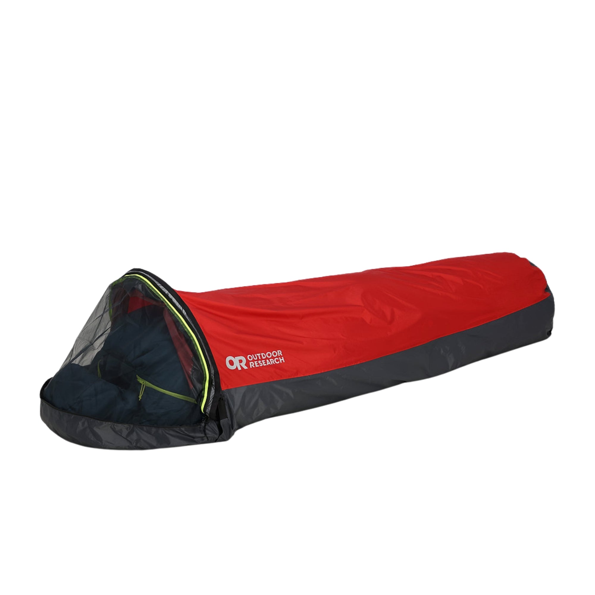 Outdoor Research Helium Bivy in cranberry red