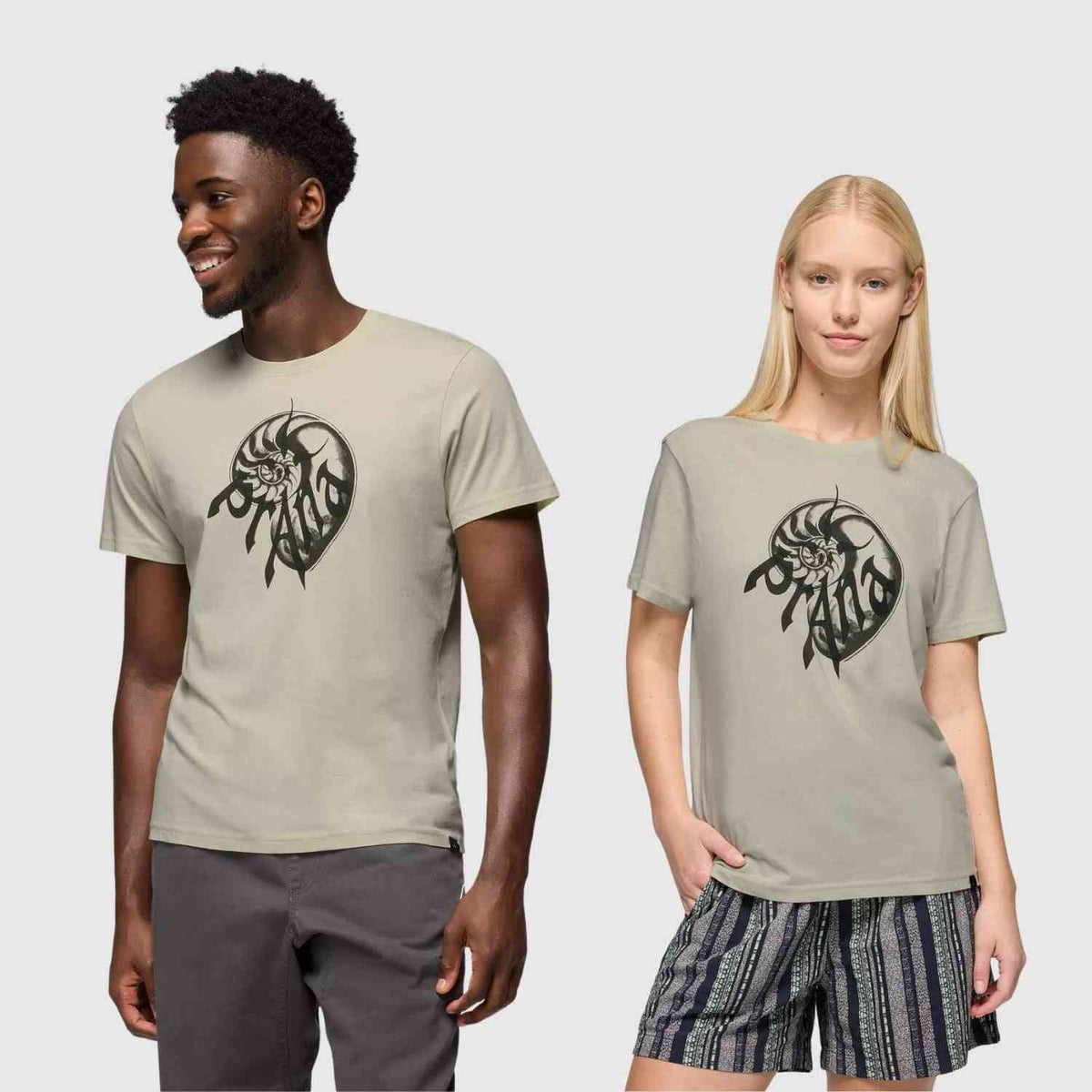 Prana Heritage Graphic T-Shirt - Jasmine Nautilus