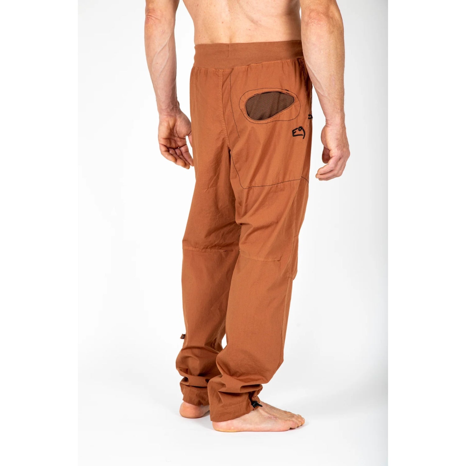 E9 Rondo Slim Trouser Cocoa