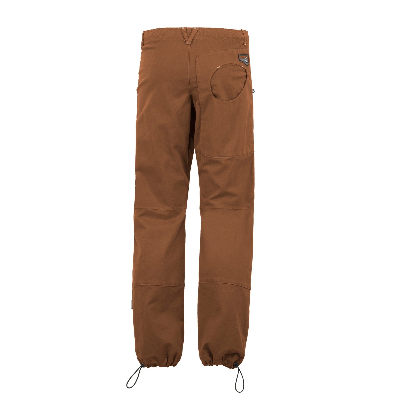 Brown pants on a white background