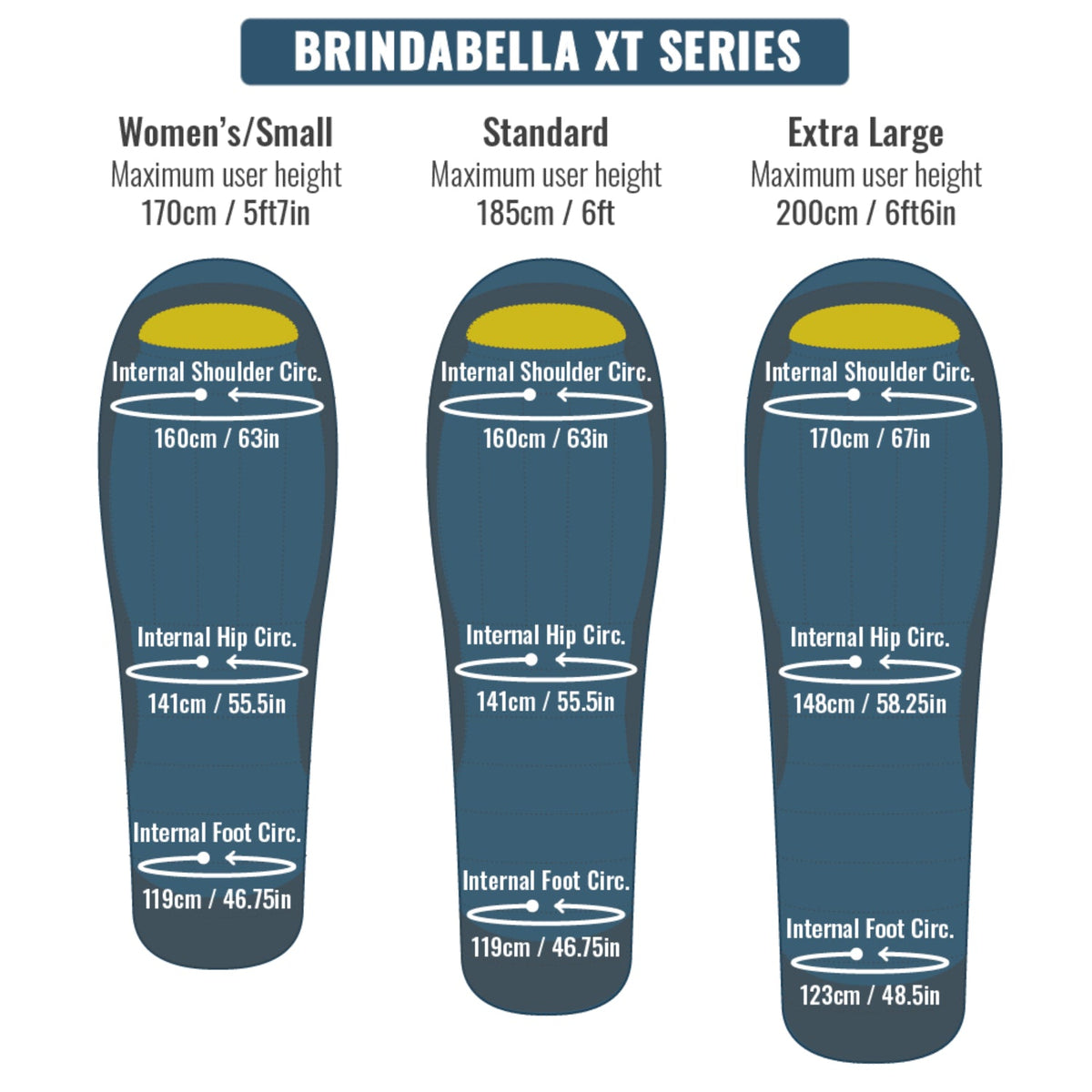 MONT Brindabella XT 850 Sleeping Bag -16°C