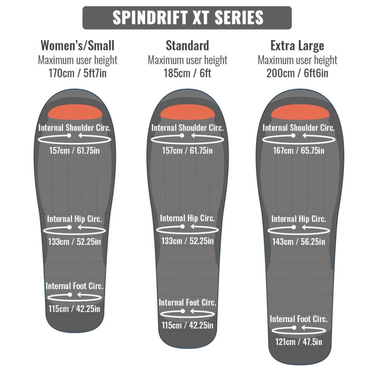 MONT Spindrift XT 850 Sleeping Bag -19°C