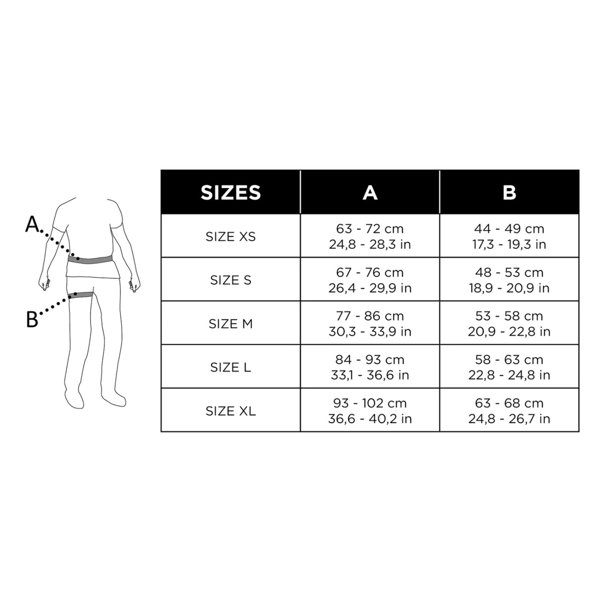 Grivel Trend Harness size guide