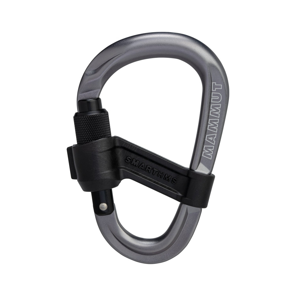 Mammut Smart 2.0 Belay carabiner in grey