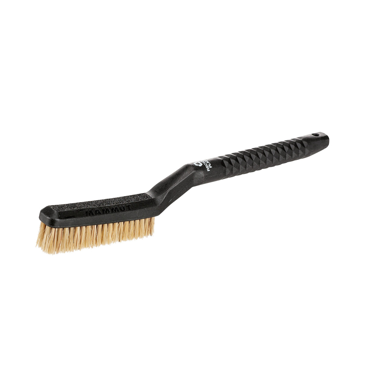Mammut Sender Brush in black, showing nail file