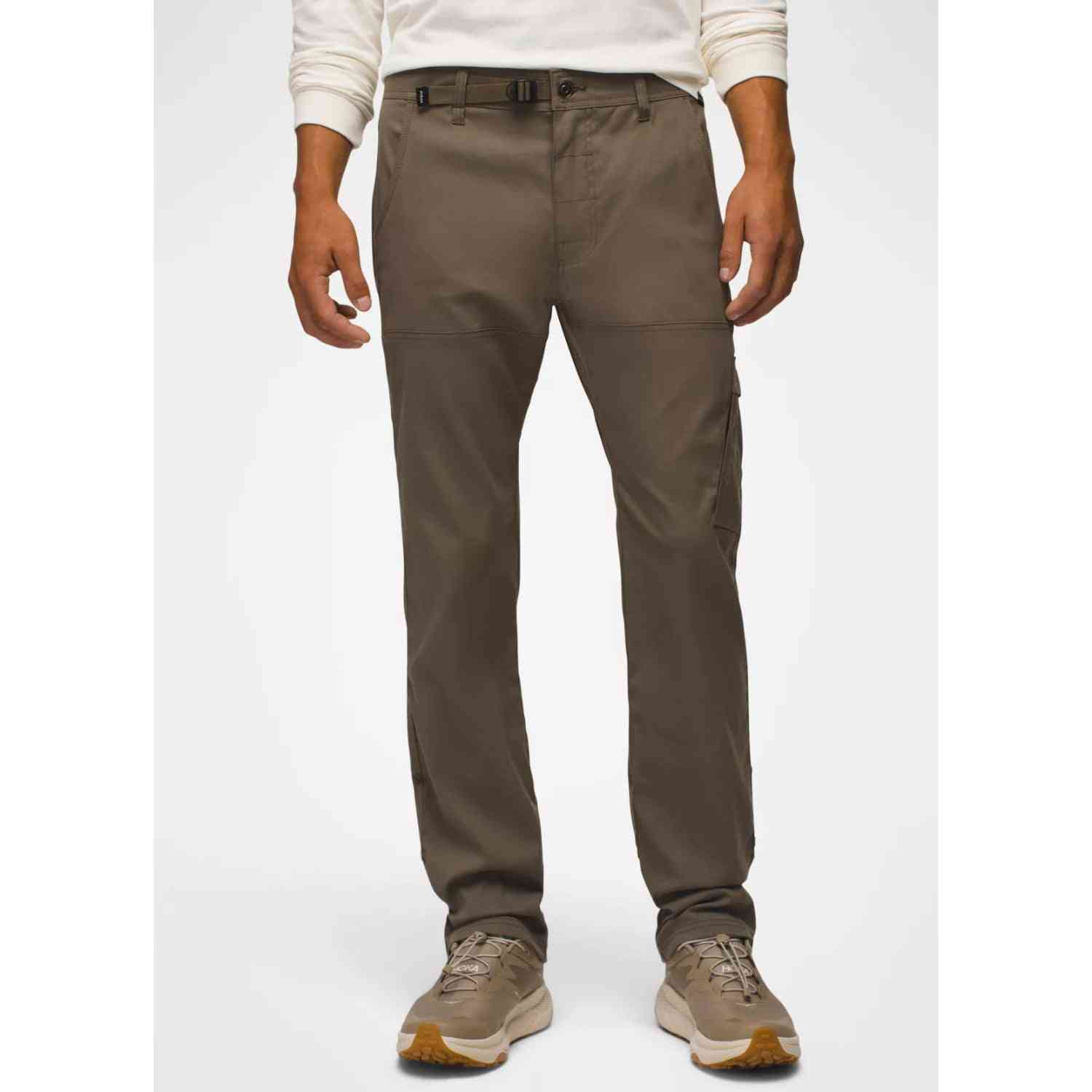 Prana Stretch Zion Straight Pant - Men's (Slim Fit) in mud
