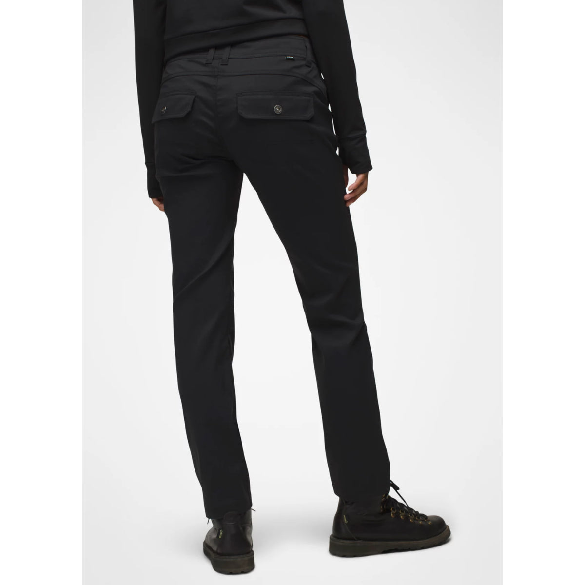 Prana Halle Straight Tall Stretch Zion Pant - Women's (Black)