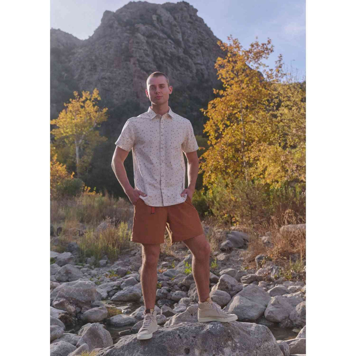 Prana Stretch Zion Pull On Short - Men's