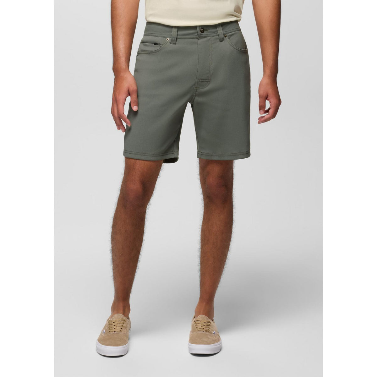 Prana Men's Stretch Zion 5 Pkt Short - Thyme - 32W / 8"
