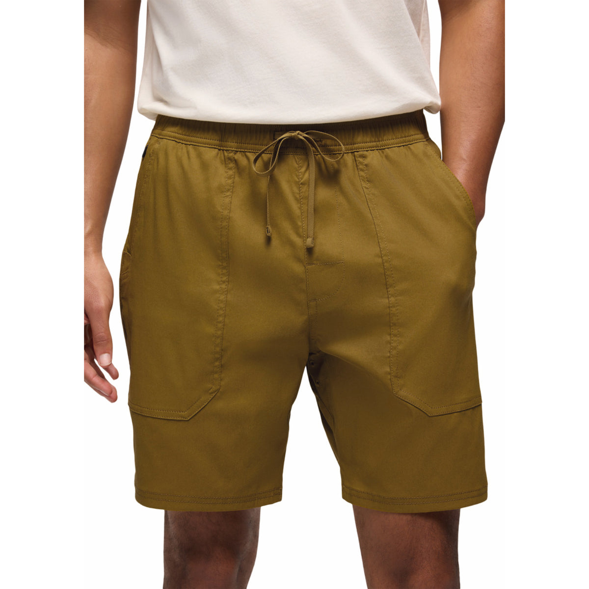 Prana Men's Stretch Zion Field Short - Retro Olive - Medium / 6"