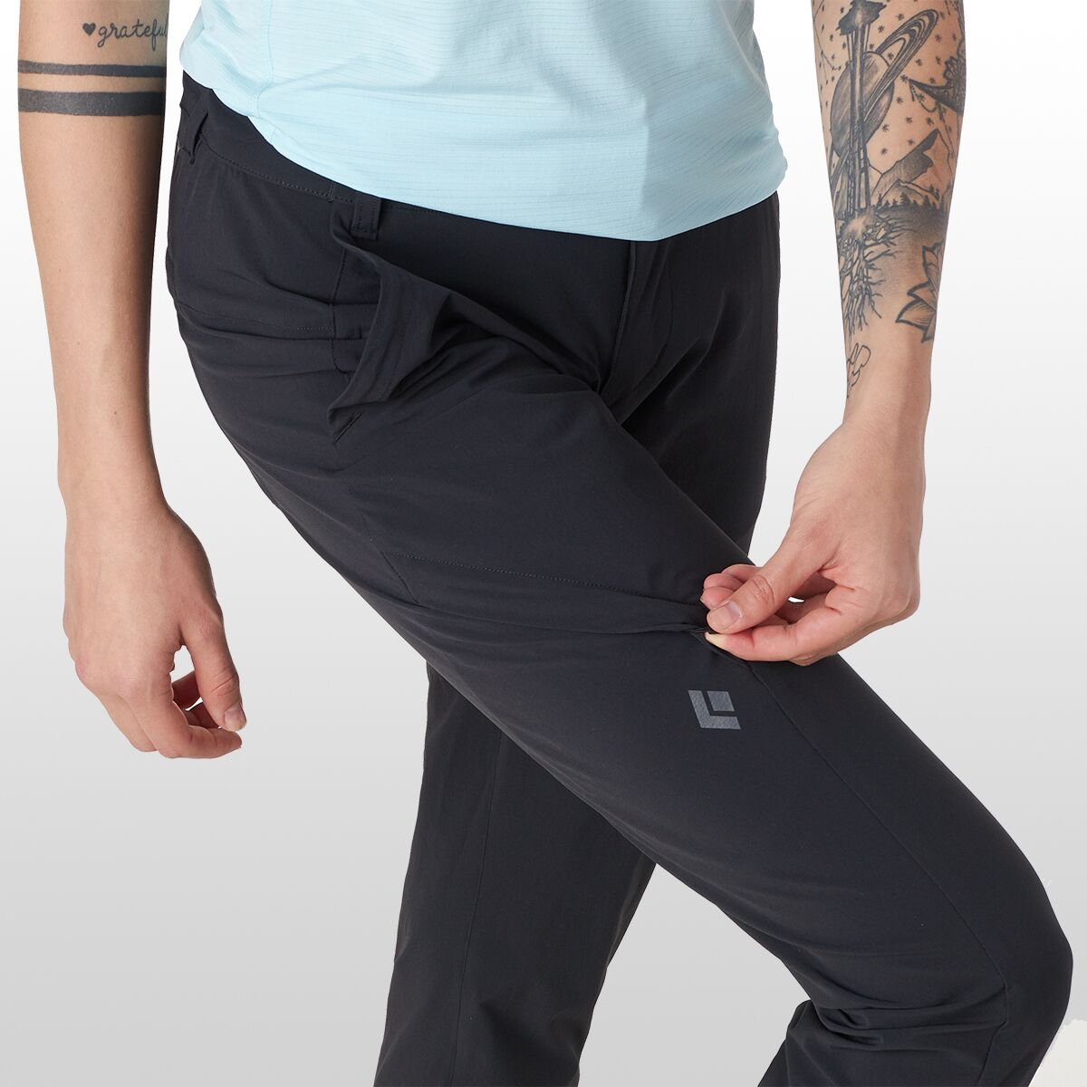 Black Diamond W ALPINE LIGHT PANTS Small Black (Sample)