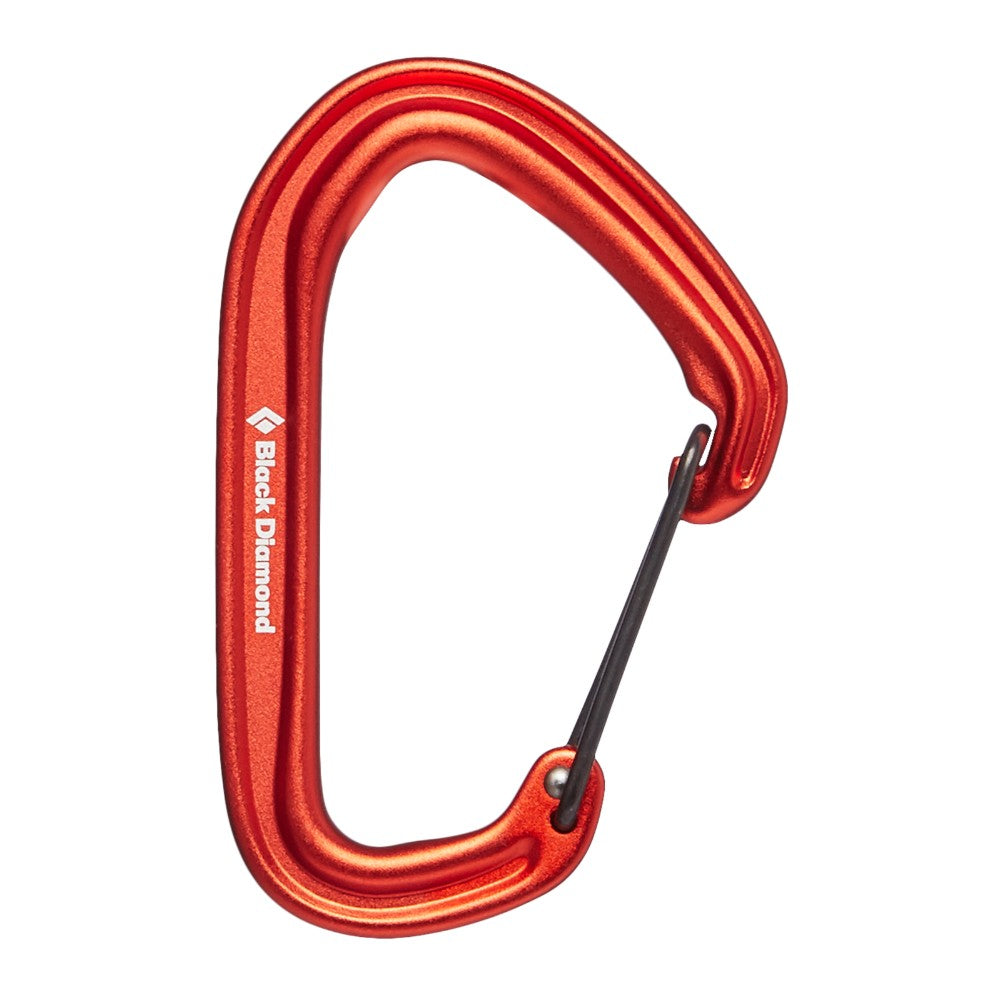 Black Diamond HotWire Carabiner in Octane