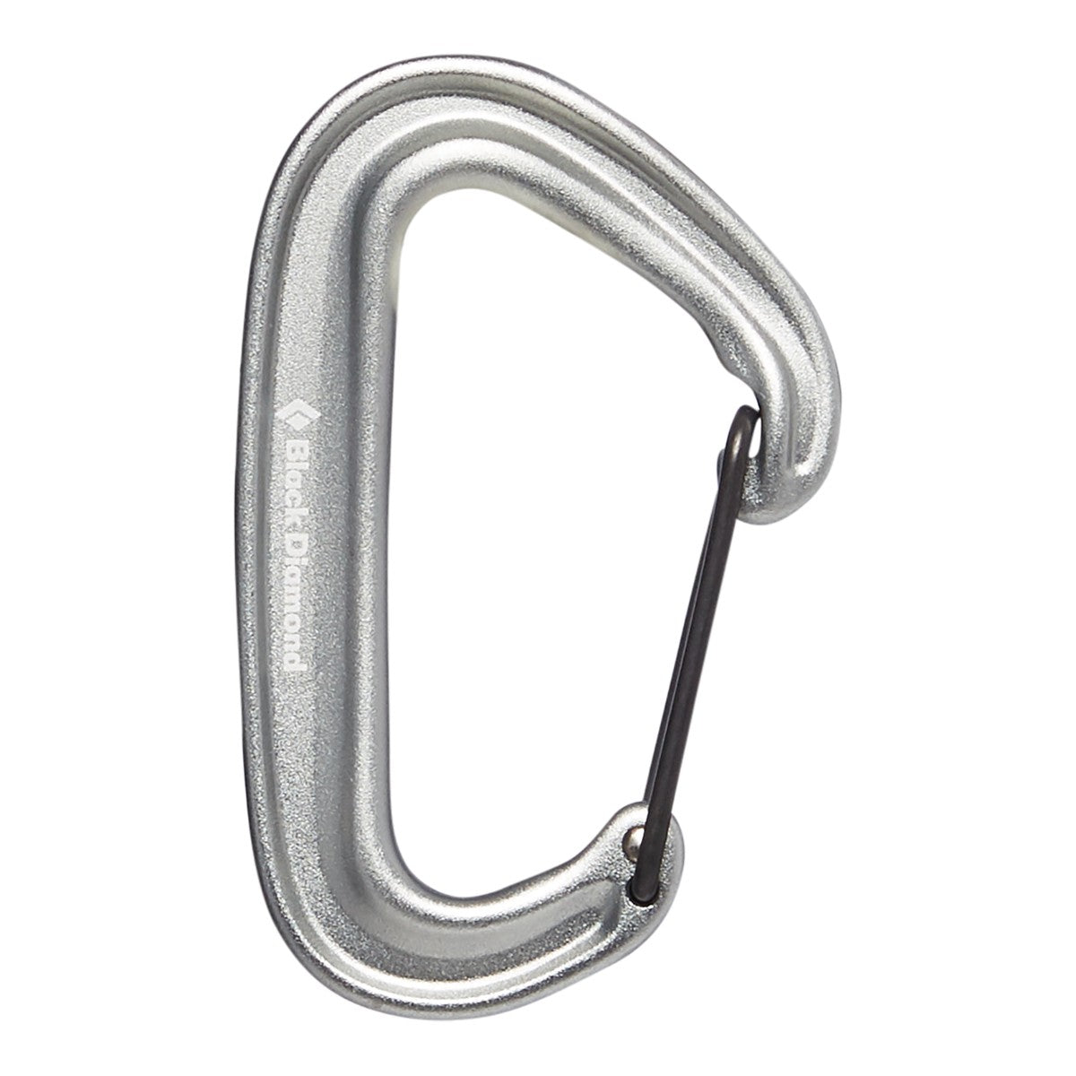 Black Diamond Miniwire Carabiner in Light Grey