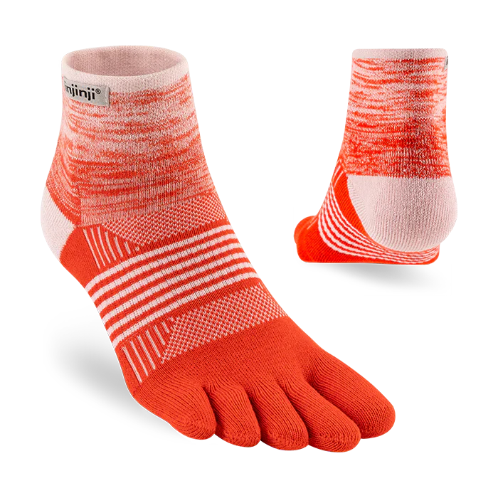 Injinji Womens Trail MW Mini - Hibiscus