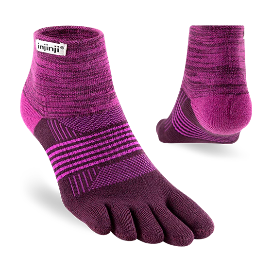 Injinji Womens Trail MW Mini - Violet