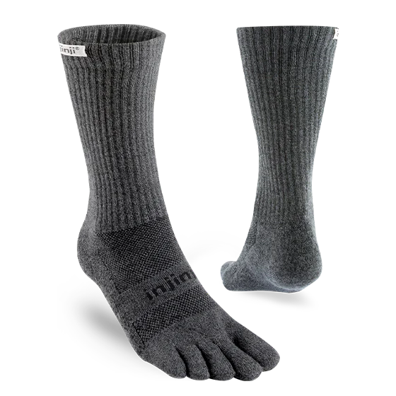 Injinji Trail MW Crew - Granite