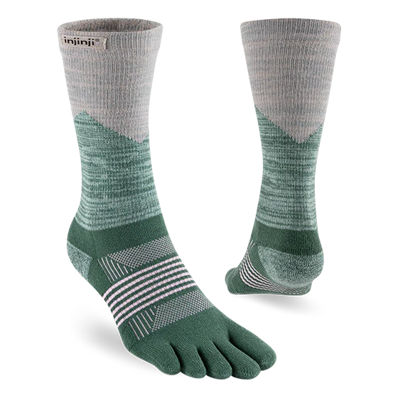 Injinji Womens Trail MW Crew - Alpine