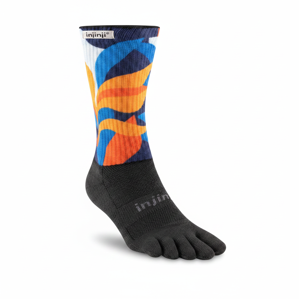 Injinji Artist Designed Spectrum MW Crew - Botanic