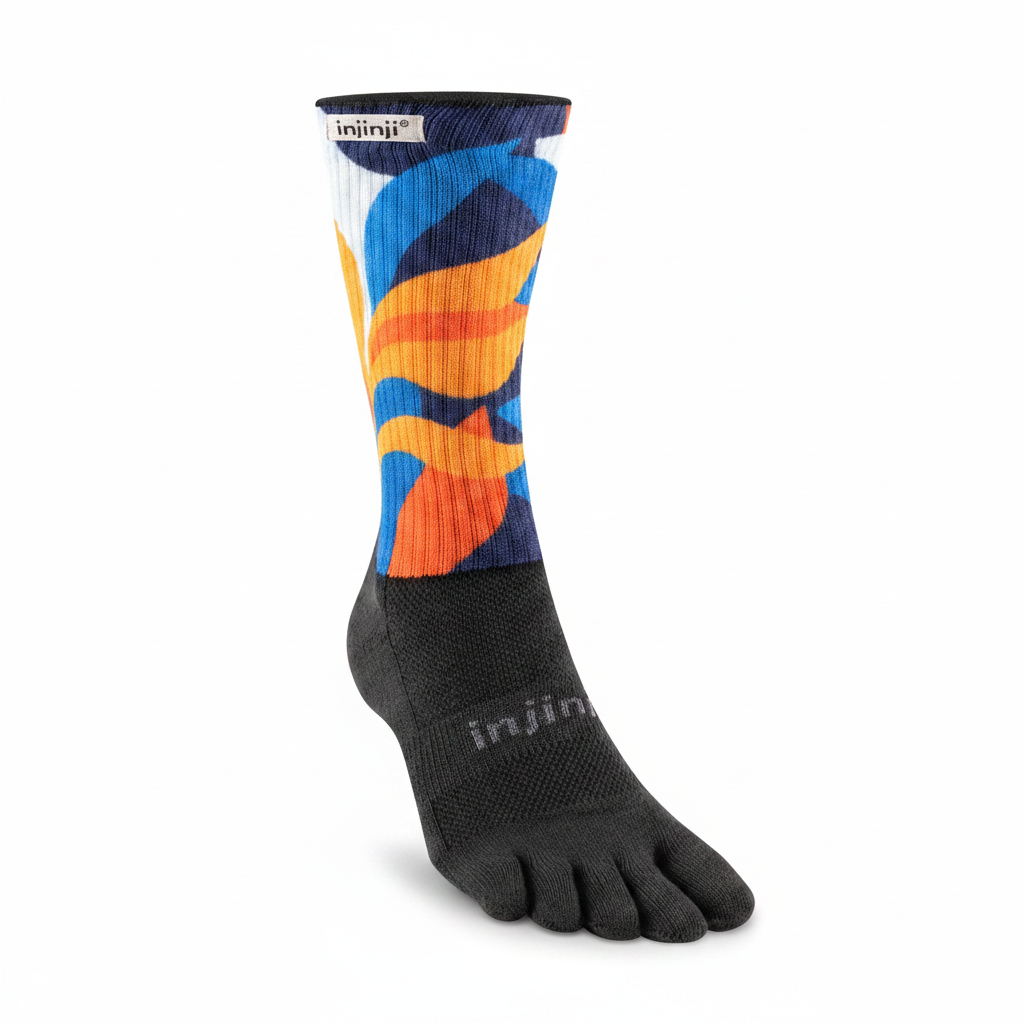 Injinji Artist Designed Spectrum MW Crew - Botanic