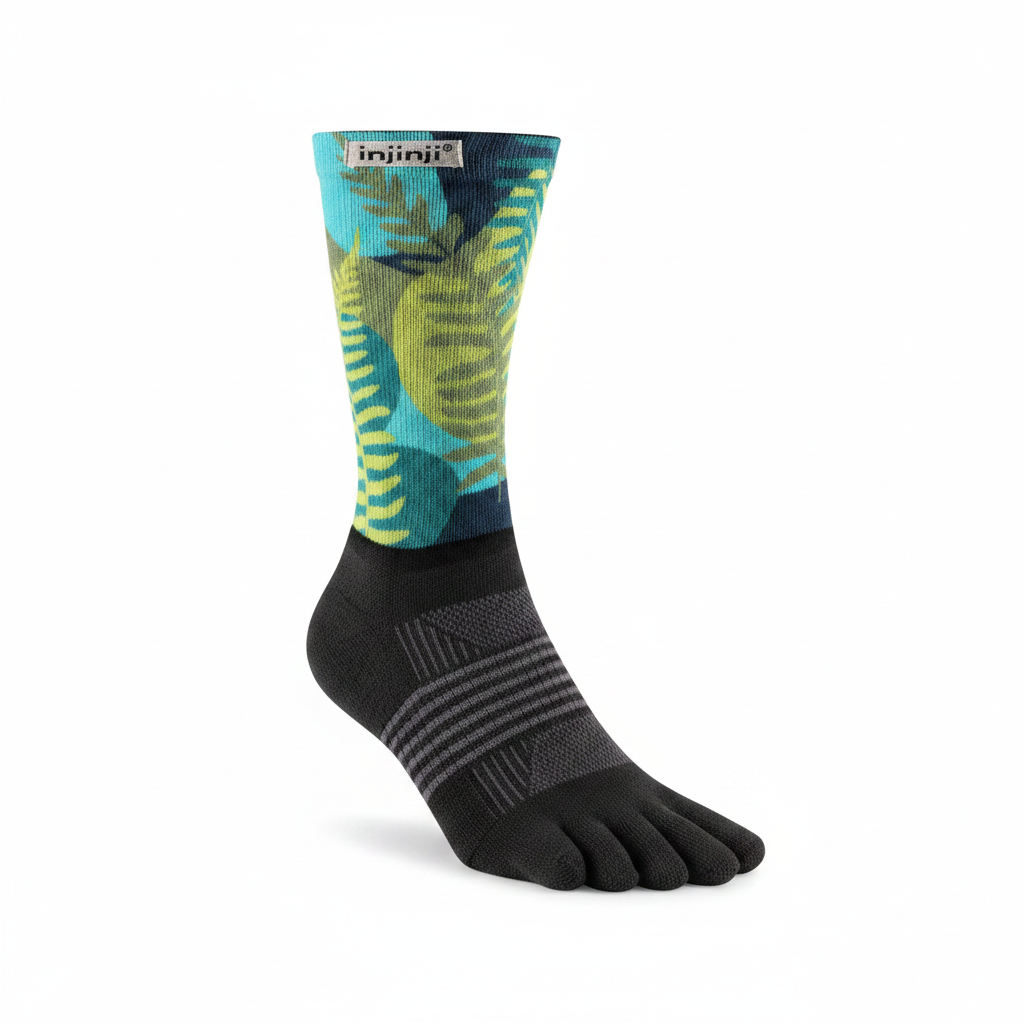 Injinji Artist Designed Womens MW Crew - Jungle