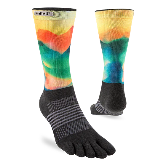 Injinji Artist Designed Womens MW Crew - Valley