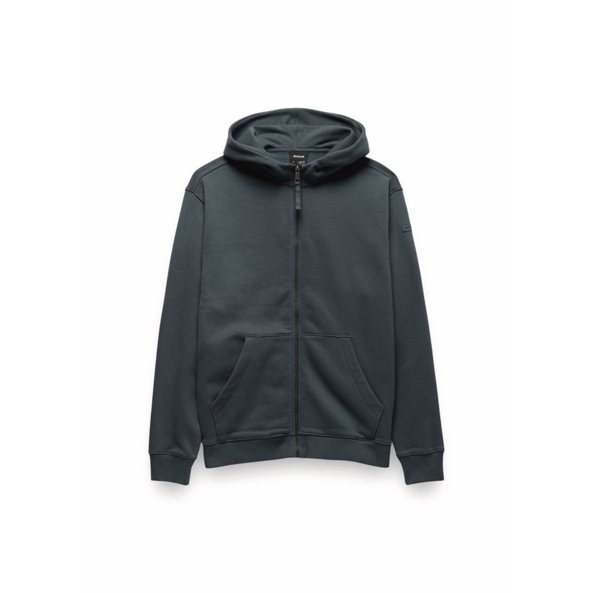 Prana Men's Dreamfleece Full Zip Hoodie - Grey Blue - Medium