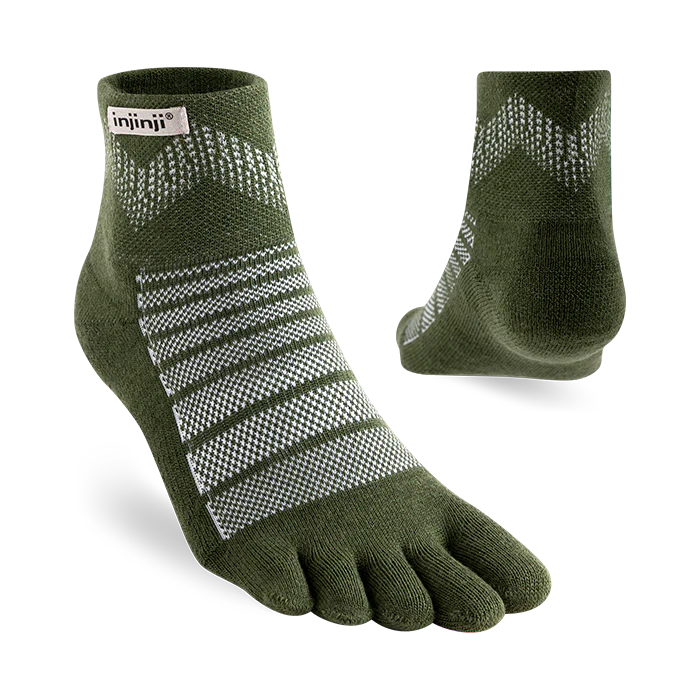 Injinji Outdoor MW Mini Crew - Forest
