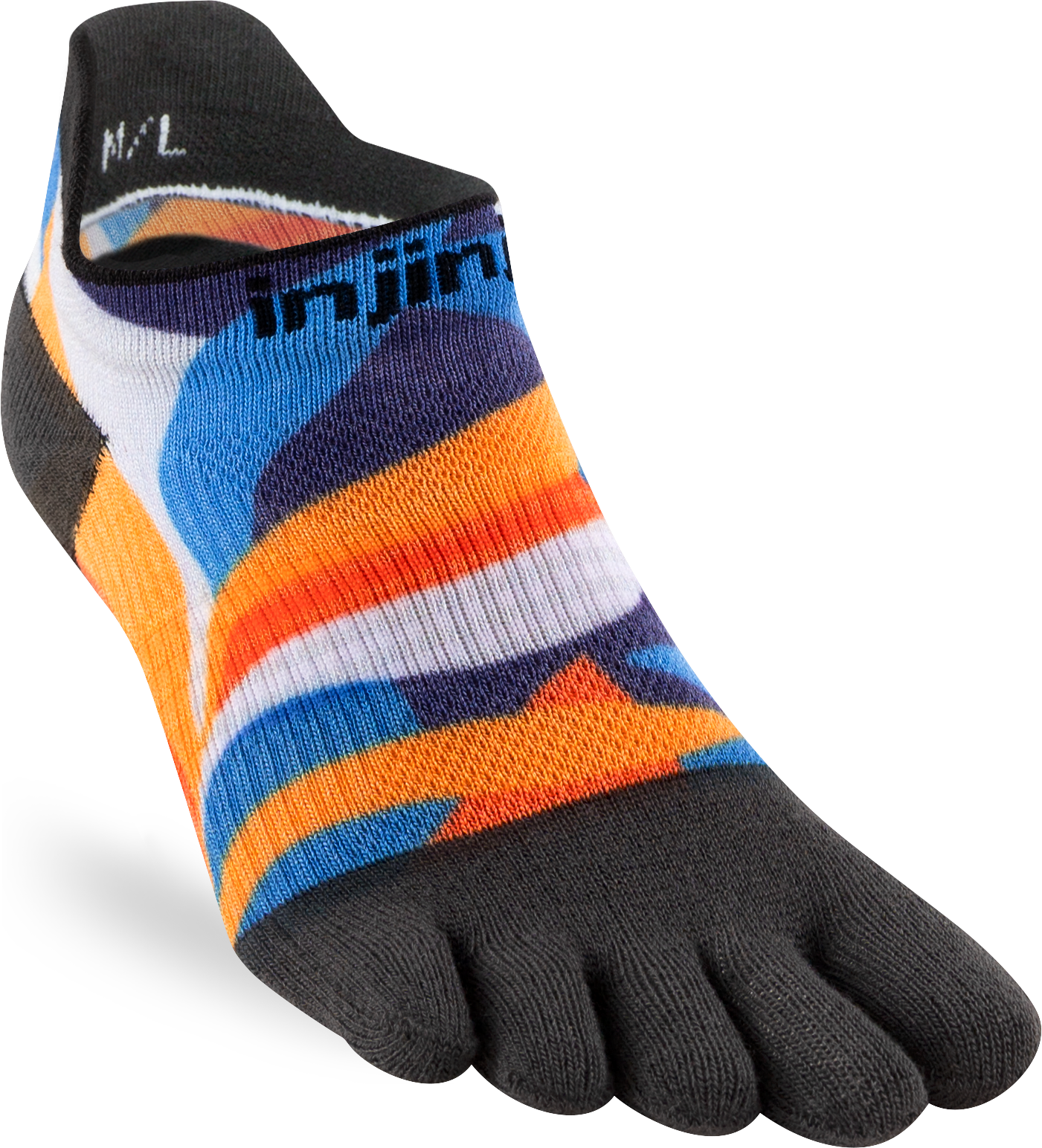 Injinji Womens Artist Design No Show - Botanic