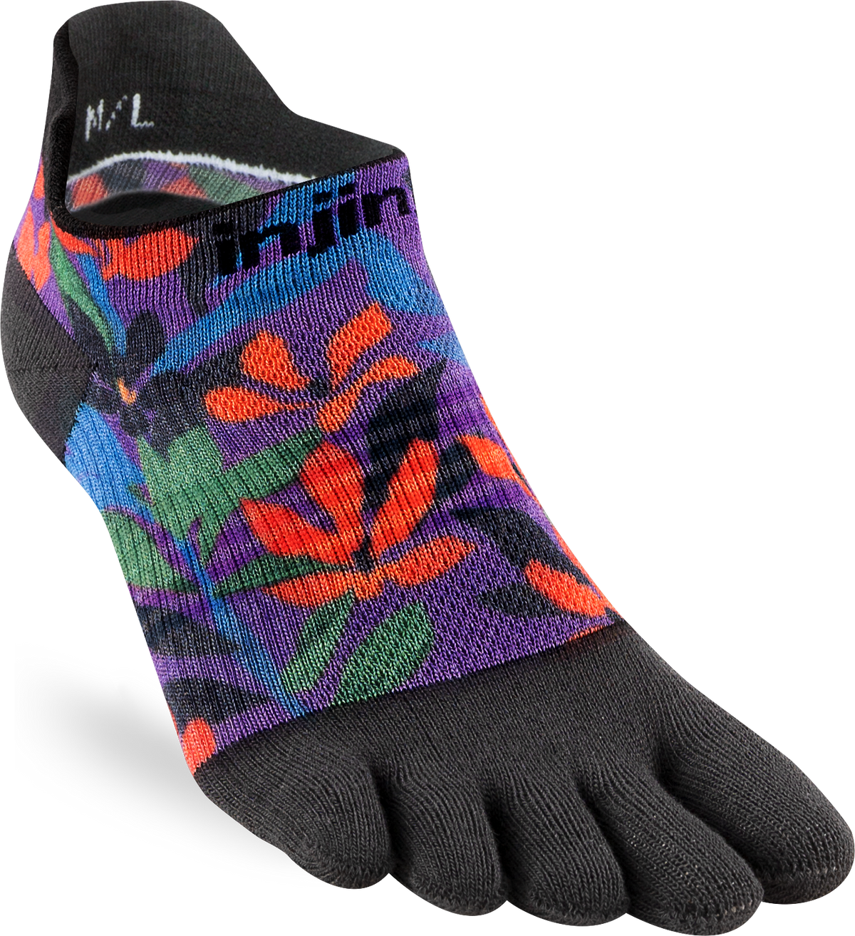 Injinji Womens Artist Design No Show - Tropical