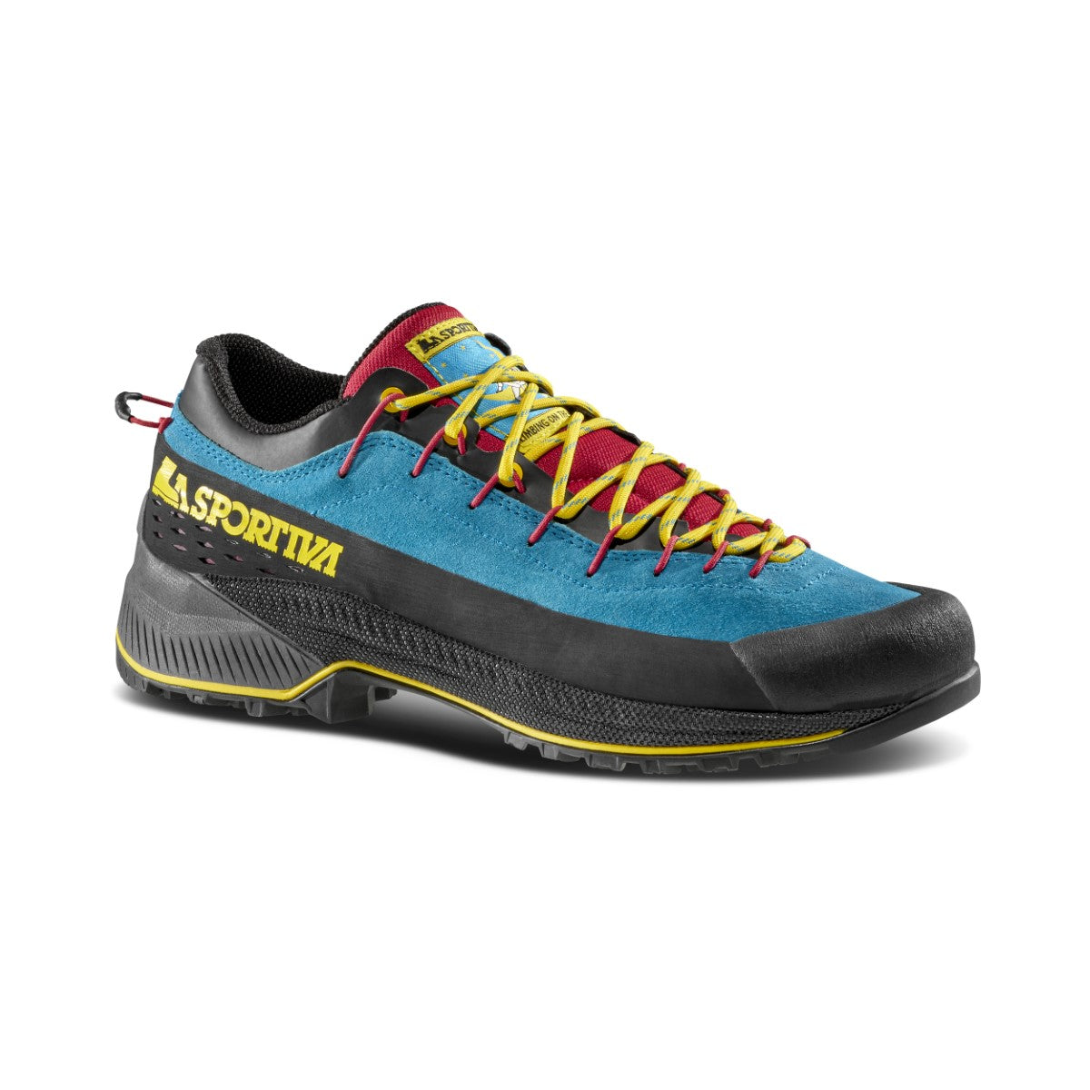 La Sportiva TX4 R mens approach shoes in turquoise/yellow