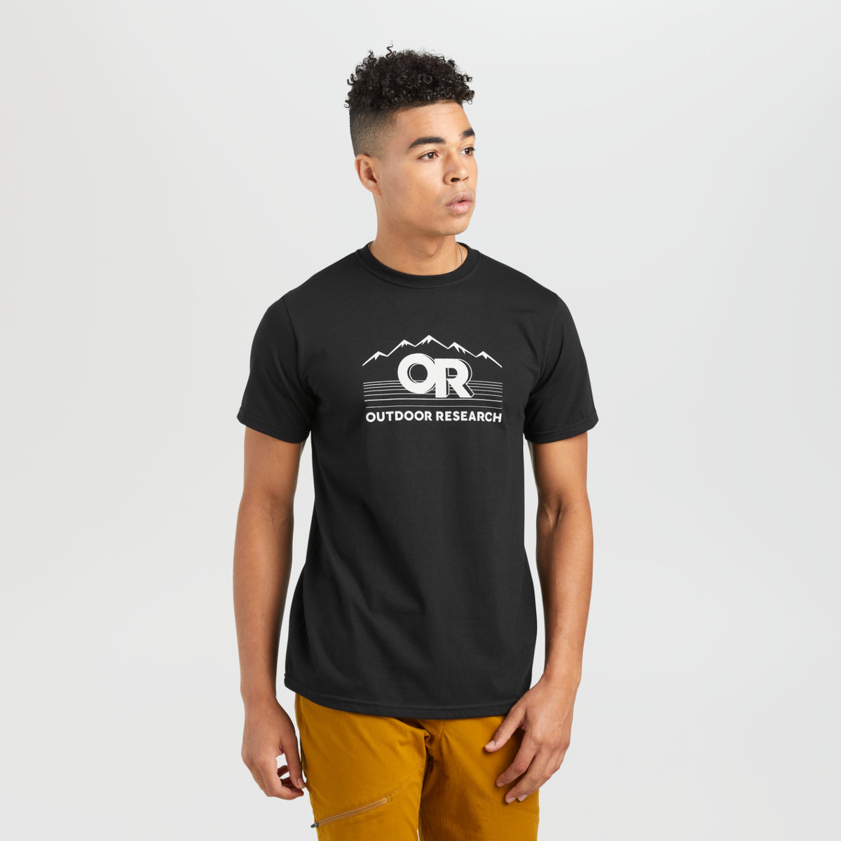 Outdoor Research Advocate Tee - Black/White - Unisex