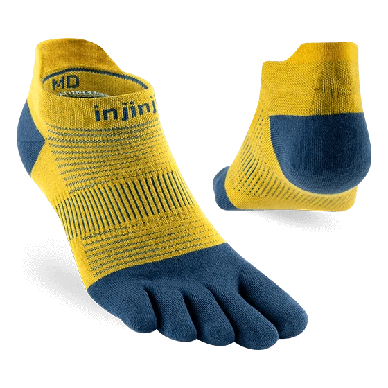 Injinji Run LW No Show Yellow