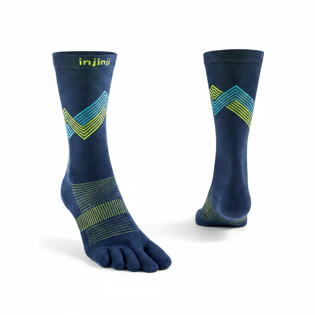Injinji Run LW Crew - Glow