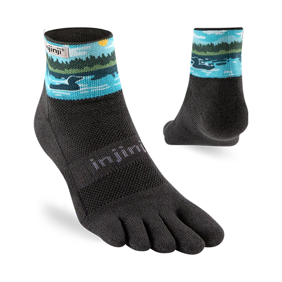 Injinji Artist Designed Spectrum Mini Crew - Loon